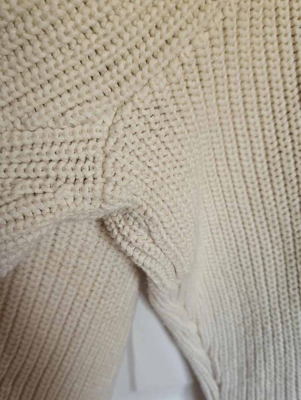 Reformation Ribbed Logi  Winnie Sweater